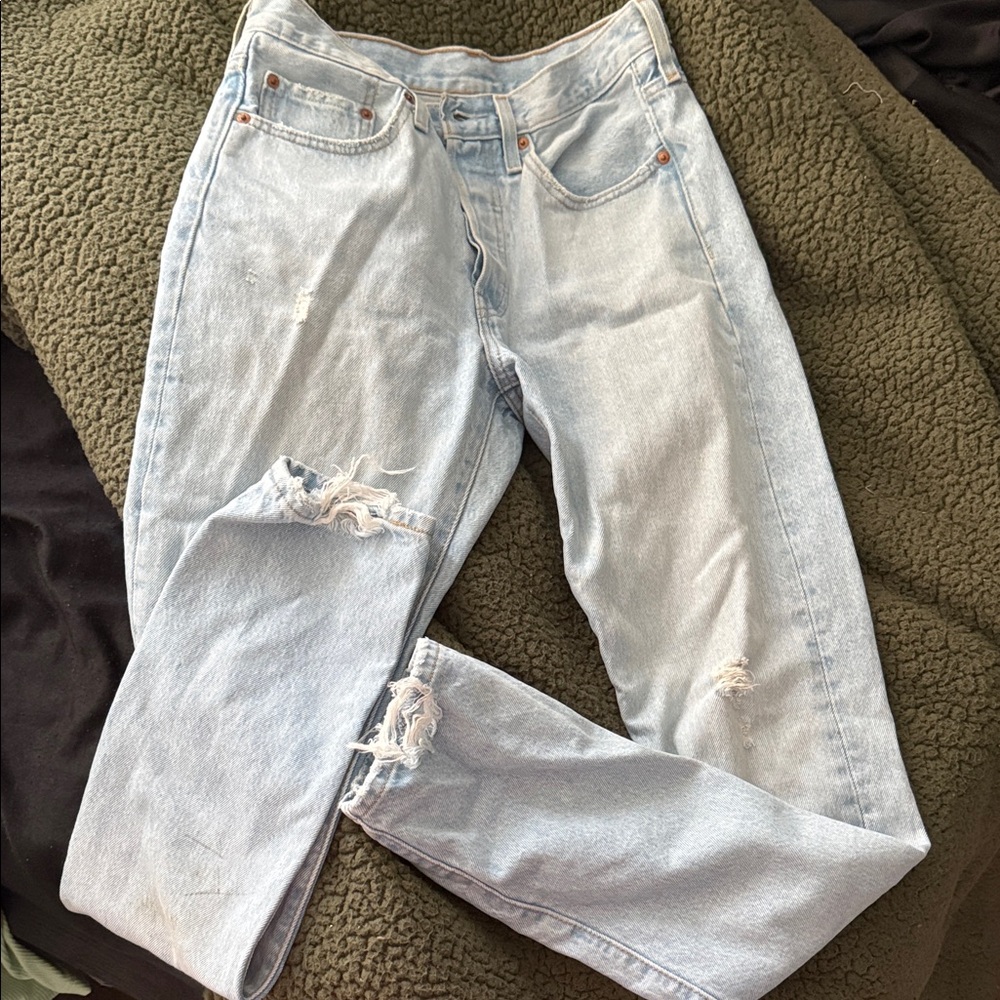 Levi's Light Blue Skinny Jeans
